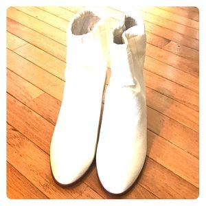 Charlotte Stone White Boots